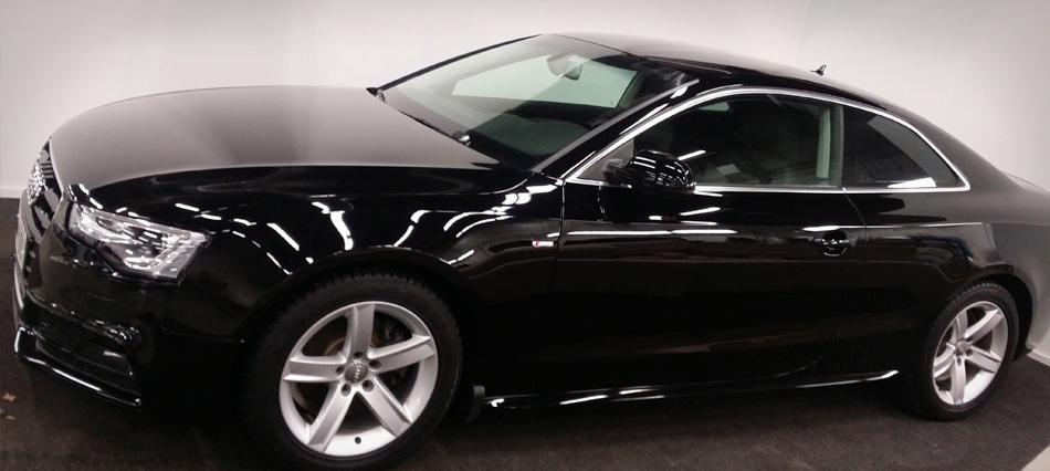 Audi A4 – Kiiltoa maalipinnalla